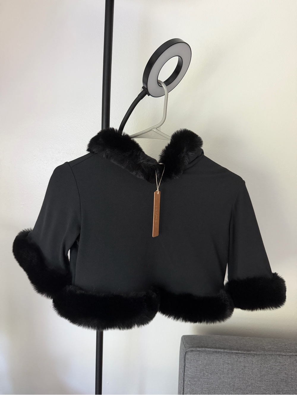 Brand New Skims Cloud Shrunken Hoodie
